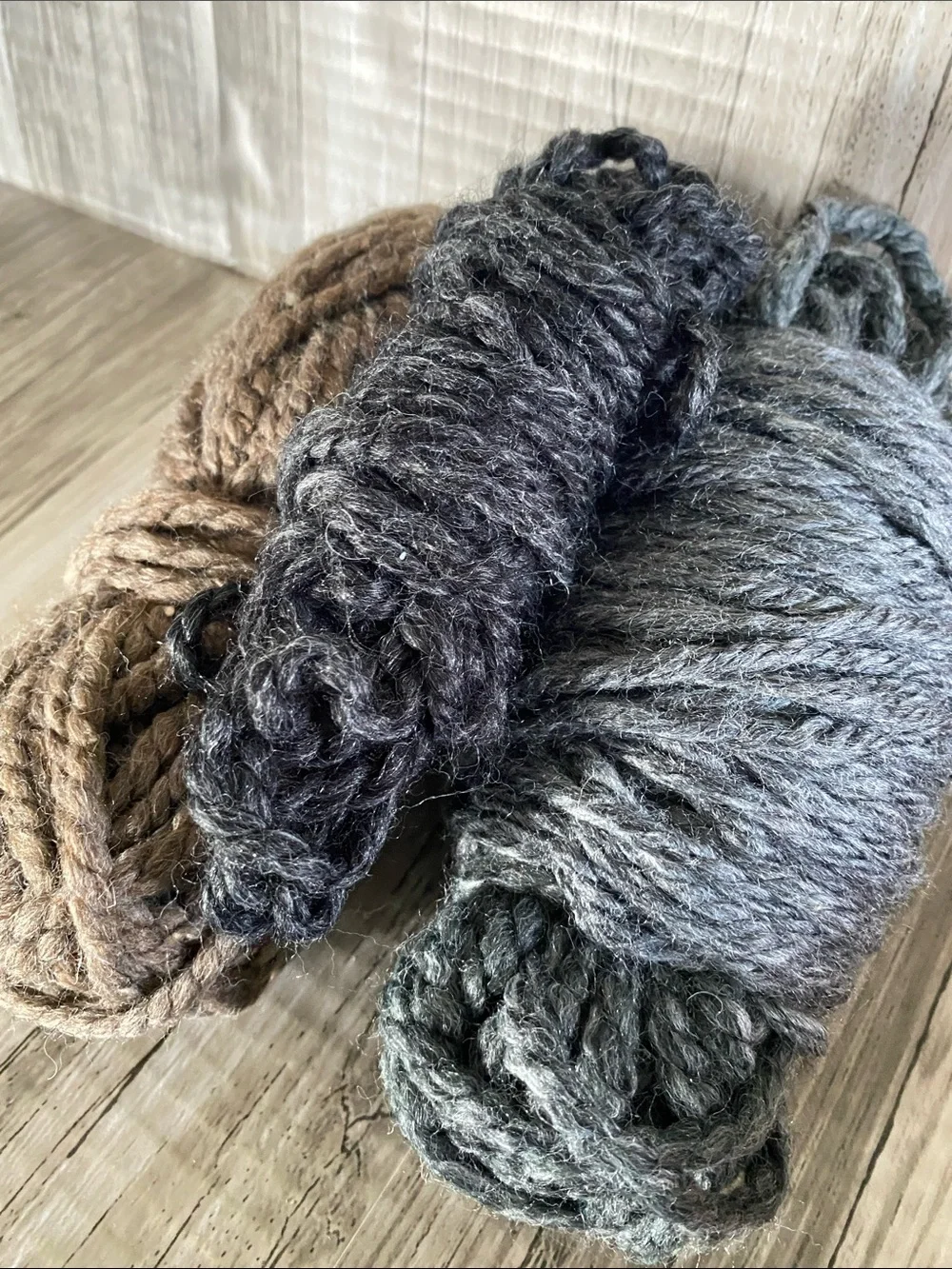 Pack of 3– NEUTRAL COLOR YARN